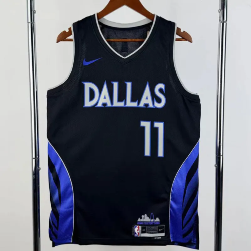25-26 Dallas Mavericks IRVING #11 Black City Edition Top Quality Hot Pressing NBA Jersey(V领)