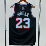 25-26 BULLS JORDAN #23 Black City Edition Top Quality Hot Pressing NBA Jersey