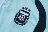 26-27 Argentina High Quality Half Pull Tracksuit