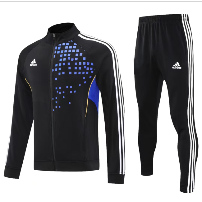 2026 AD Black Jacket Tracksuit