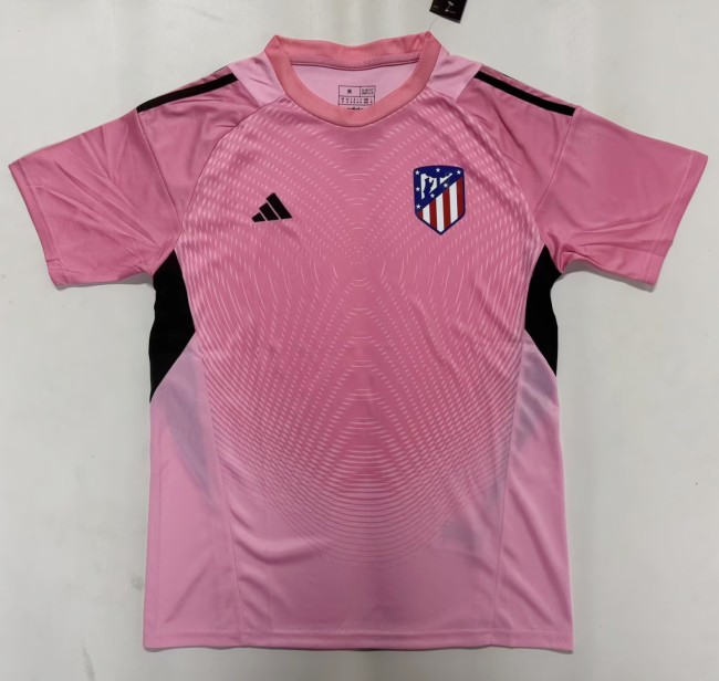 25-26 ATM Pink Goalkeeper Fans Soccer Jersey