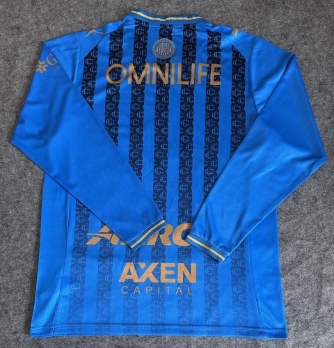 25-26 Chivas Third Long Sleeve Fans Soccer Jersey (长袖)