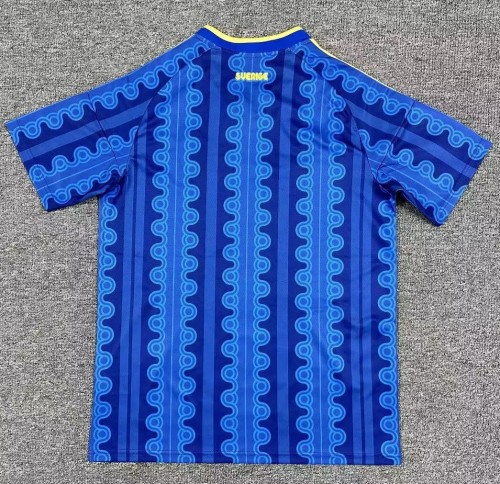 26-27 Sweden Away Fans Soccer Jersey