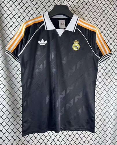 26-27 RMA Black Special Edition Fans Soccer Jersey