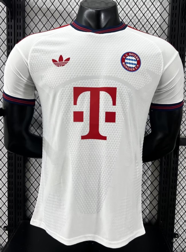 26-27 Bayern White Special Edition Player Version Soccer Jersey