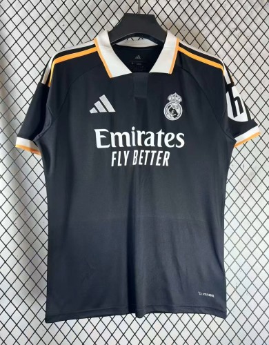 26-27 RMA Black Special Edition Fans Soccer Jersey
