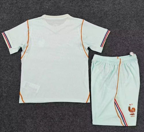 2026 World Cup France Away Player Version Kids Soccer Jersey(球员童装)