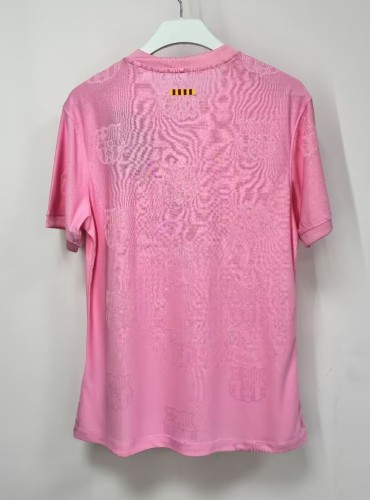 26-27 BAR Pink Special Edition Player Version Soccer Jersey