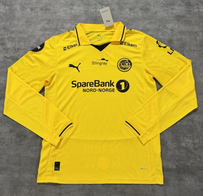 26-27 FK Bodø/Glimt Home Long sleeve Fans Soccer Jersey (长袖)