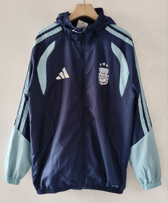2026 Argentina New Pattern Windbreaker