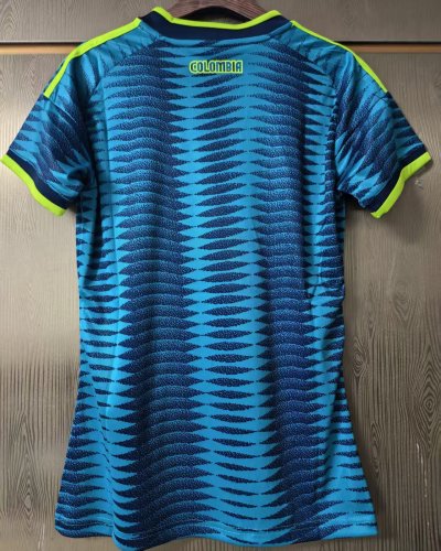 2026 Colombia Away Women Fans Soccer Jersey (女)