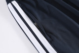 2026 AD Blue Kids Half Pull Tracksuit