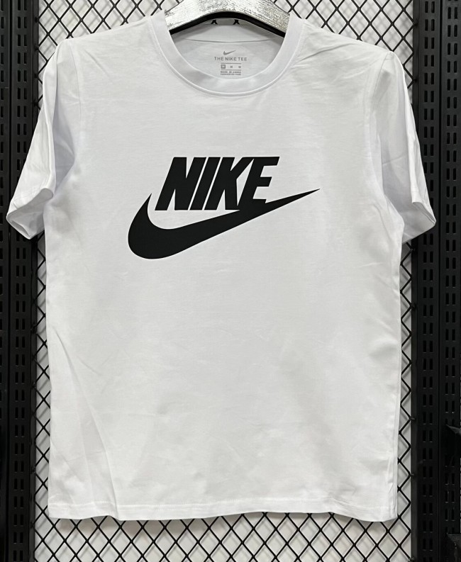 2026 NK White High Quality Pure Cotton Casual T-Shirt