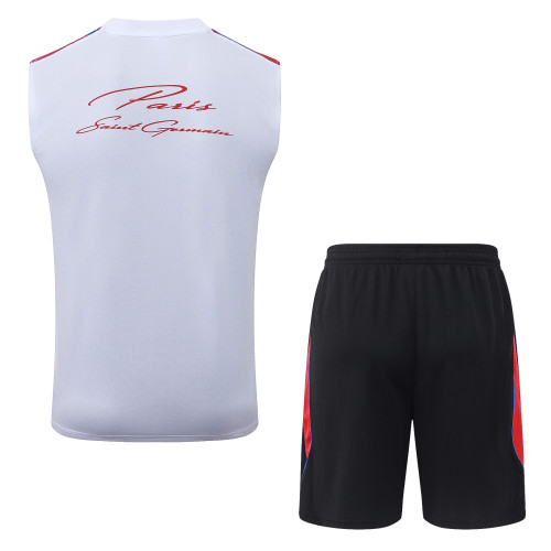 26-27 PSG High quality Tank Top And Shorts Suit