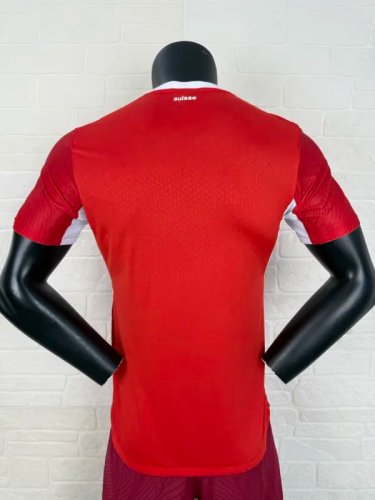2026 Switzerland Home Player Version Soccer Jersey