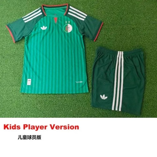 2026 Algeria Away Player Version Kids Soccer Jersey(球员童装)