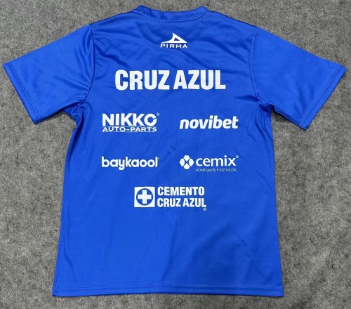 26-27 Cruz Azul Champion Commemorative Edition Fans Soccer Jersey