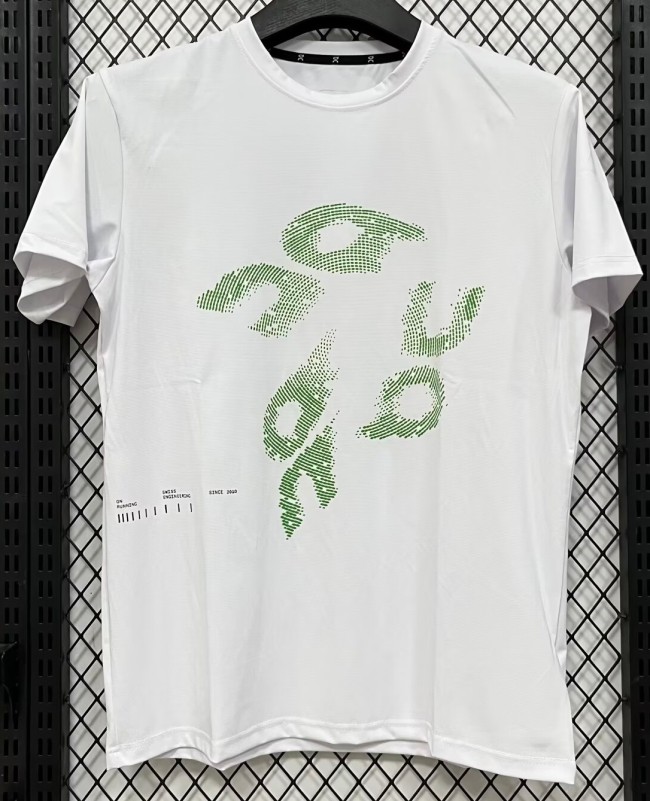 2026 ON White High Quality Casual T-Shirt