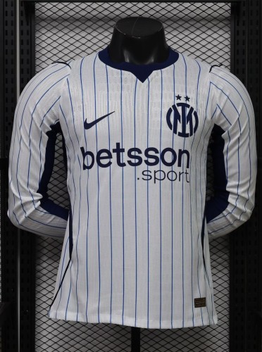 26-27 INT Away Leaked Edition Long Sleeve Player Version Soccer Jersey*长袖球员