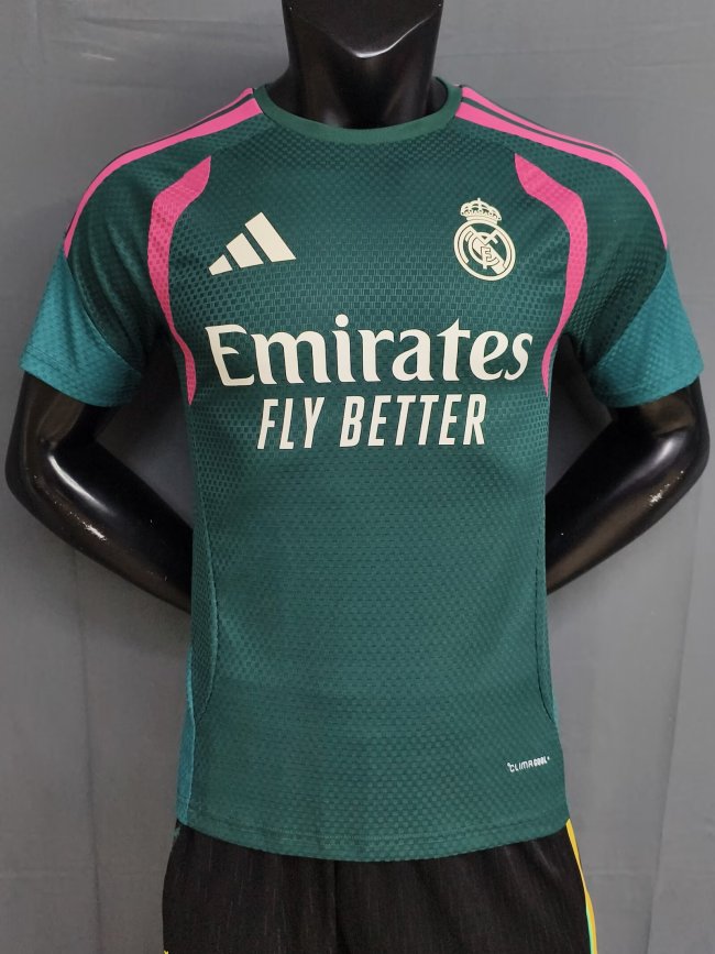 26-27 RMA Green Special Edition Player Version Training shirts