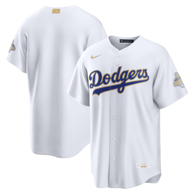2026 MLB Los Angeles Dodgers New Pattern Jersey