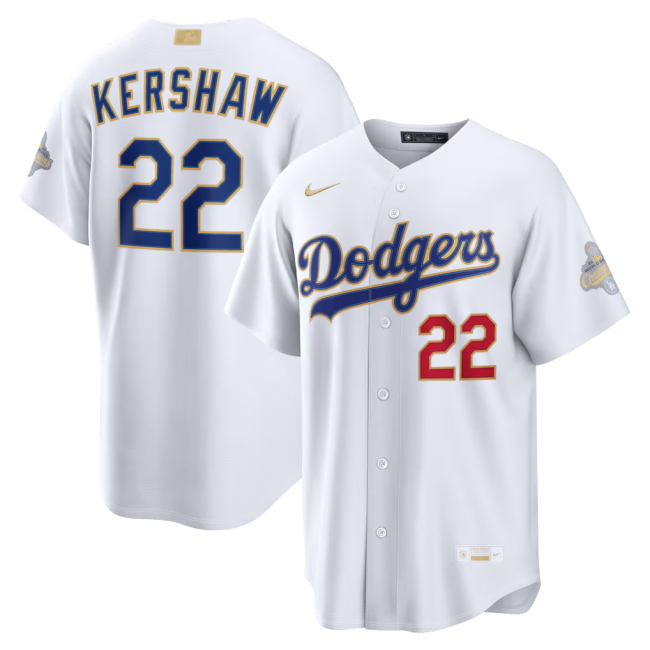 2026 MLB Los Angeles Dodgers New Pattern Jersey
