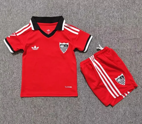 26-27 Sevilla Away Kids Soccer Jersey