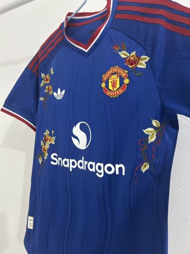 26-27 Man Utd Away Embroidered Version Player Version Soccer Jersey