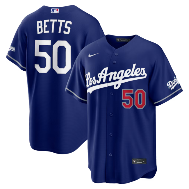 2026 MLB Los Angeles Dodgers New Pattern Jersey