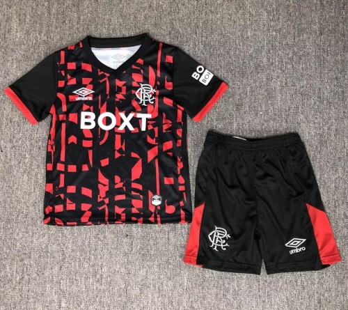 26-27 Rangers Third Leaked Edition Kids Soccer Jersey