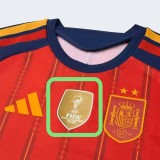 2026 World Cup Spain Away Women Player Version Soccer Jersey (女)
