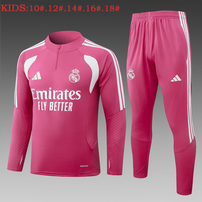 26-27 RMA High Quality Kids Half Pull Tracksuit
