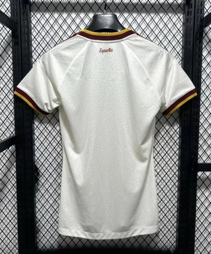 2026 World Cup Spain Away Women Player Version Soccer Jersey (女)