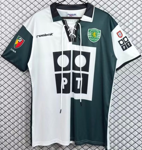 2002-2003 Sporting Lisbon Fourth Retro Soccer Jersey