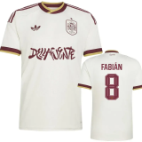 2026 World Cup Spain Away X-Dellafuente Fans Soccer Jersey
