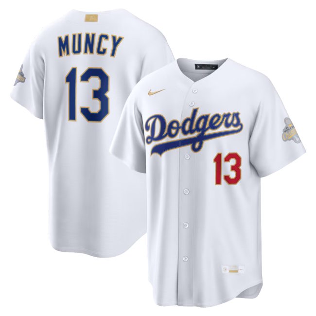 2026 MLB Los Angeles Dodgers New Pattern Jersey