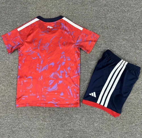 2026 Costa Rica Home Kids Soccer Jersey*无标