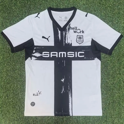 26-27 Stade Rennais Away Fans Soccer Jersey