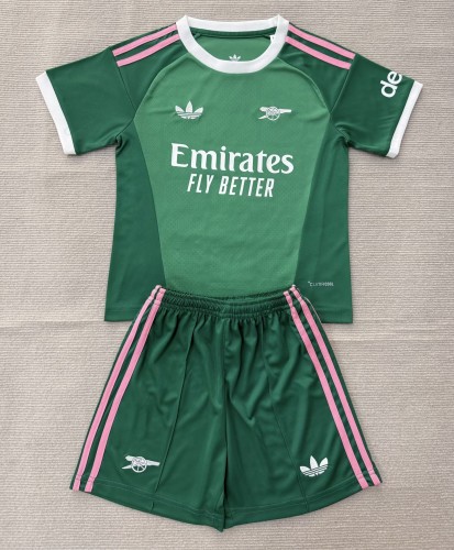 26-27 ARS Green GoalKeeper Kids Soccer Jersey