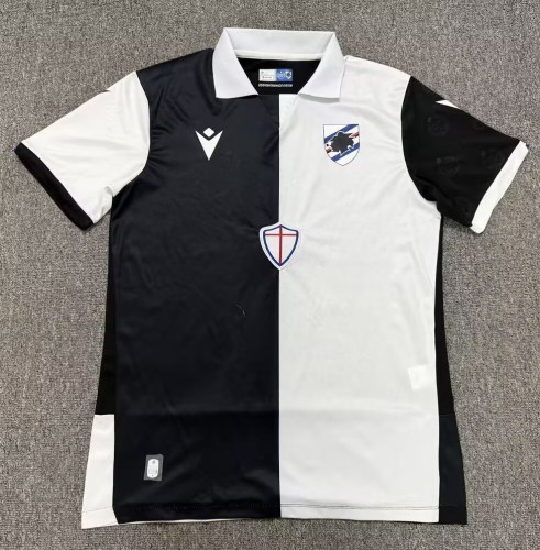 26-27 Sampdoria Black Special Edition Fans Soccer Jersey