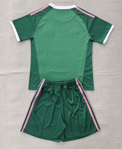 26-27 Aja× Green GoalKeeper Kids Soccer Jersey