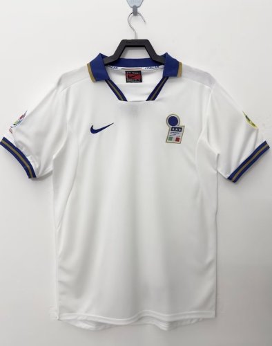 1996 Italy Away Retro Soccer Jersey