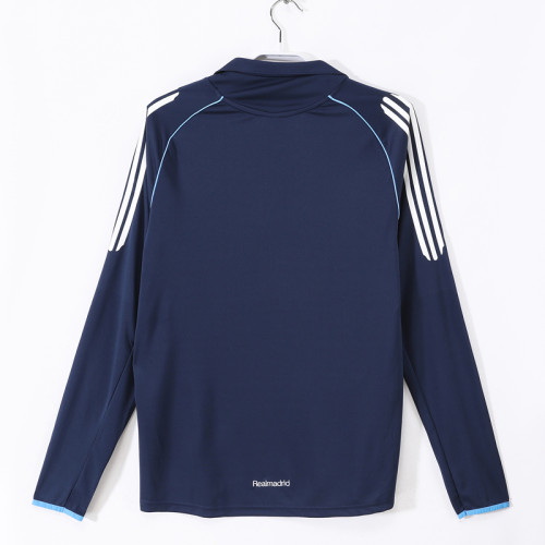 2005-2006 RMA Away Long Sleeve Retro Soccer Jersey