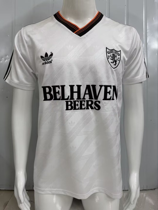 1987-1988 Dundee United Away Retro Soccer Jersey