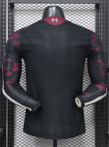 26-27 LIV Third Long Sleeve Player Version Soccer Jersey*长袖球员