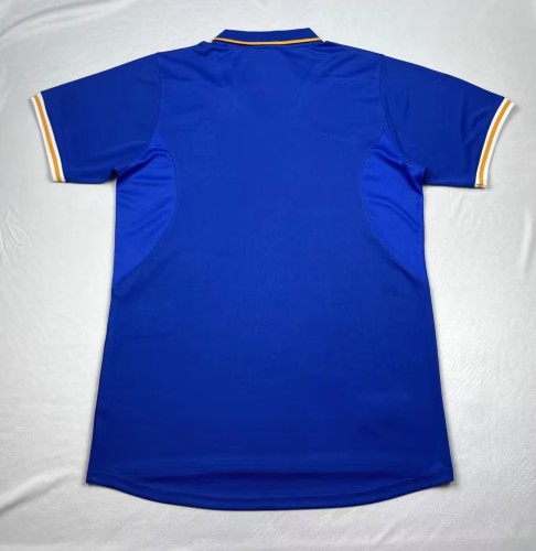 1996-1997 Italy Home Blue Retro Soccer Jersey