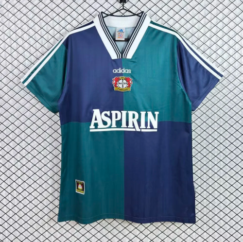 1997-1999 LeverKusen Away Retro Soccer Jersey
