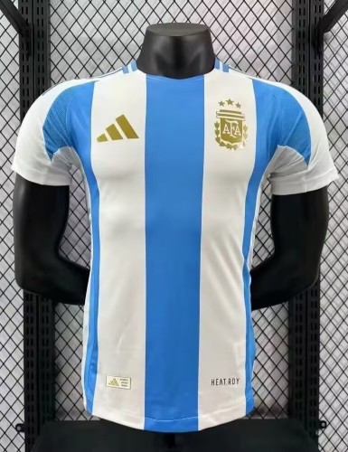 24-25 Argentina Home Player Version Soccer Jersey