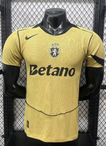 26-27 Sporting Lisbon Away Player Version Soccer Jersey