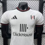 26-27 Fulham Home Player Version Soccer Jersey